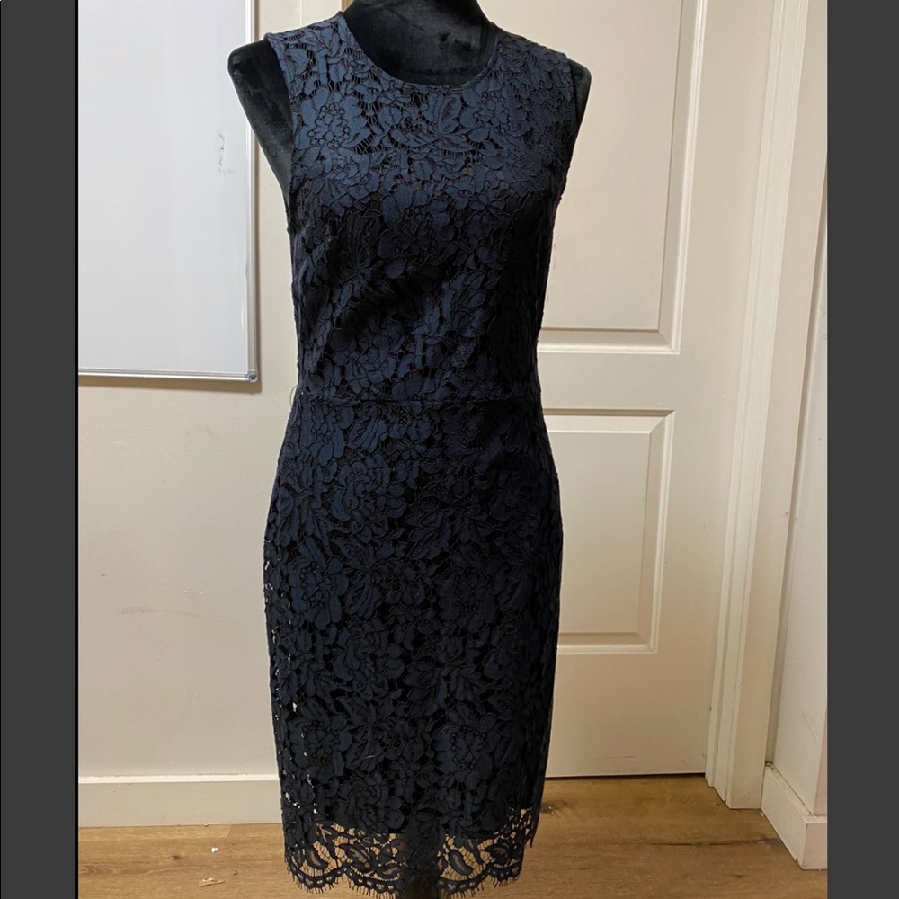 Banana Republic Lacey Open Back Dress